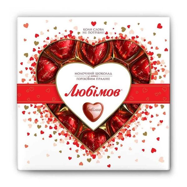 Lyubimov candies heart 125 g