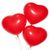 3 червоні кульки серця 22664 фото