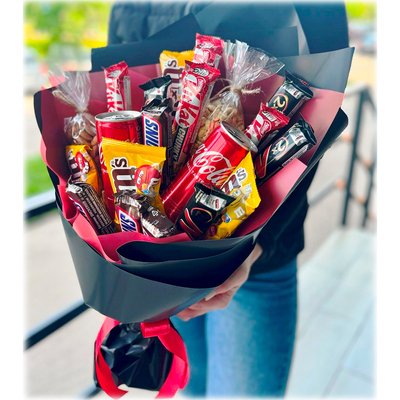 Sweet bouquet "Chocolate compliment"